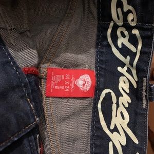 Vintage ED Hardy jeans “Death or Glory “